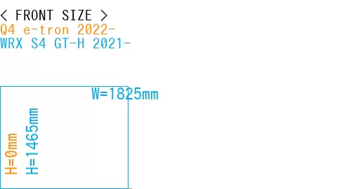 #Q4 e-tron 2022- + WRX S4 GT-H 2021-